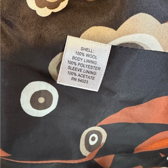 Banana Republic Womens Brown Wool Blend Winter Jacket Size S - Picture 7 of 12